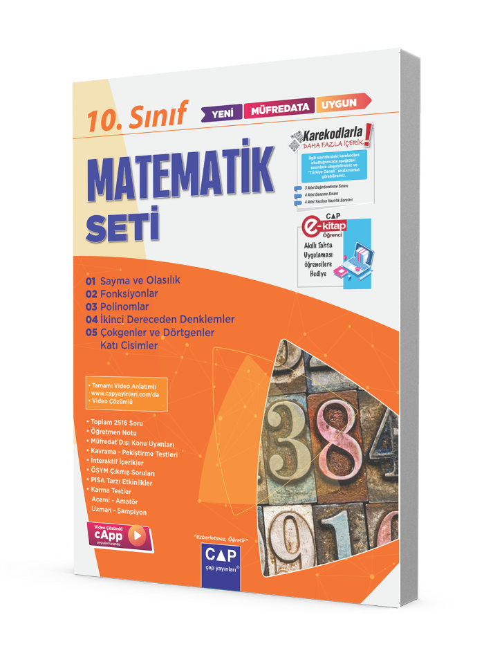 10.SINIF SET ANADOLU MATEMATİK - 2024-25